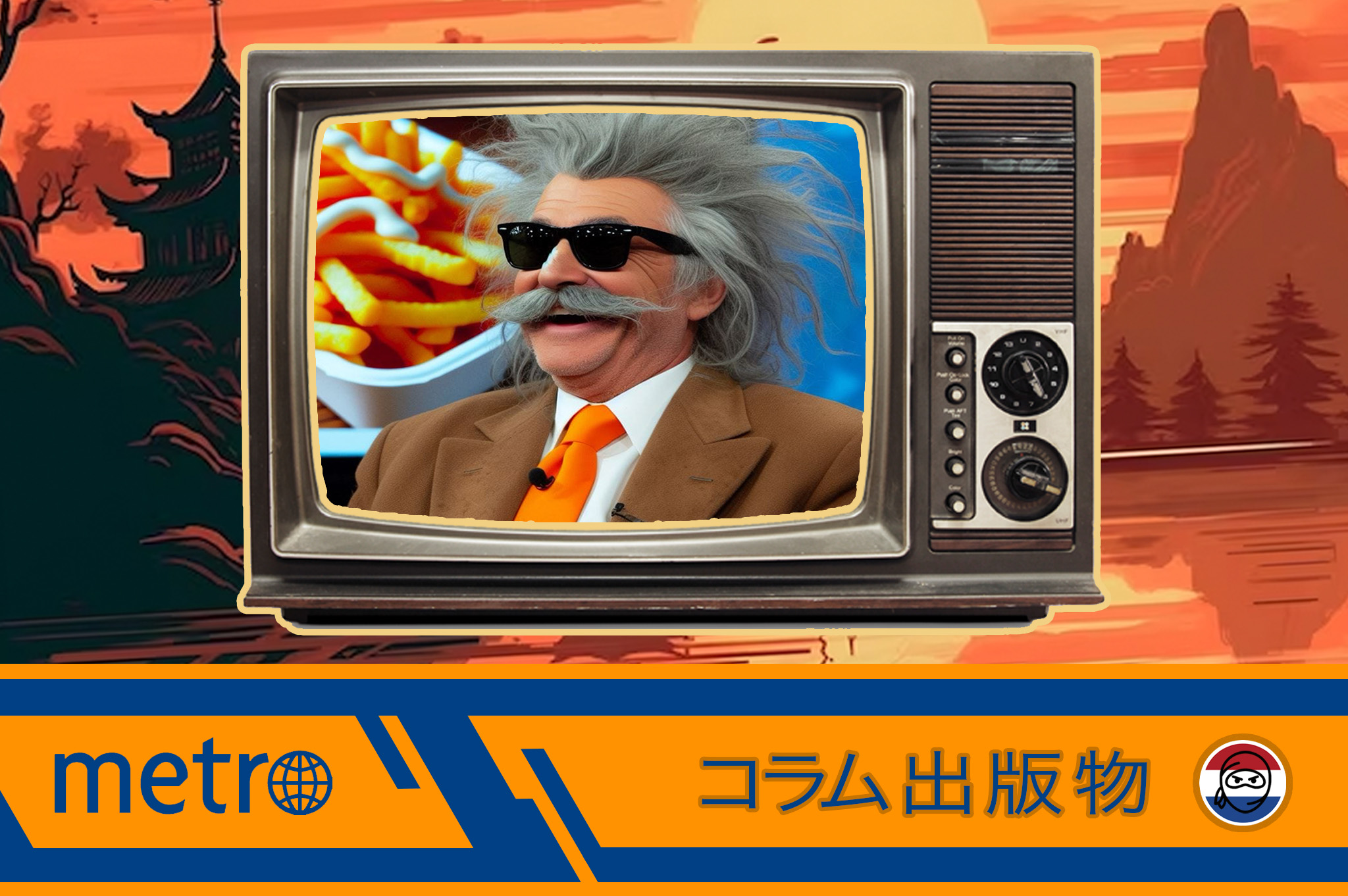 Metro: ‘Als friet mayonaise ontmoet’